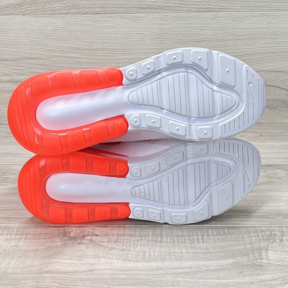 Nike Air Max 270 'White Bright Crimson' HJ3222-102 Womens Size 10 - Picture 7 of 9